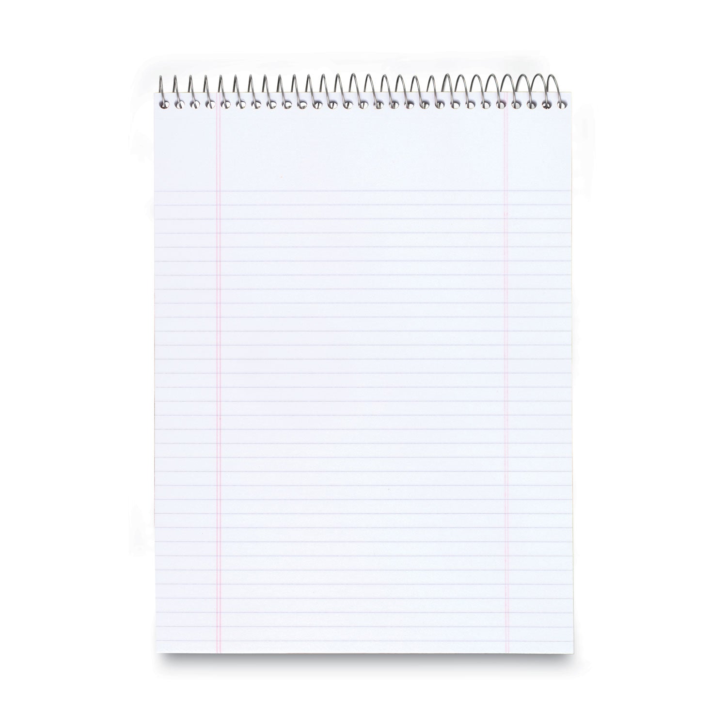 Stiff-Back Wire Bound Notepad, Medium/College Rule, Navy Cover, 70 White 8.5 x 11.5 Sheets - 