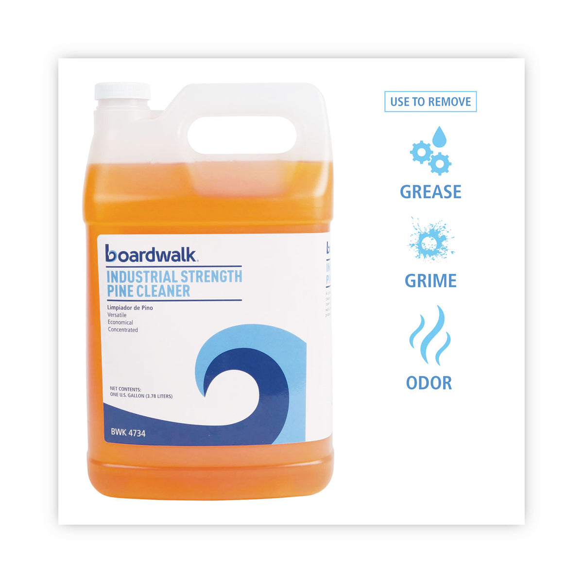 Industrial Strength Pine Cleaner, 1 gal Bottle