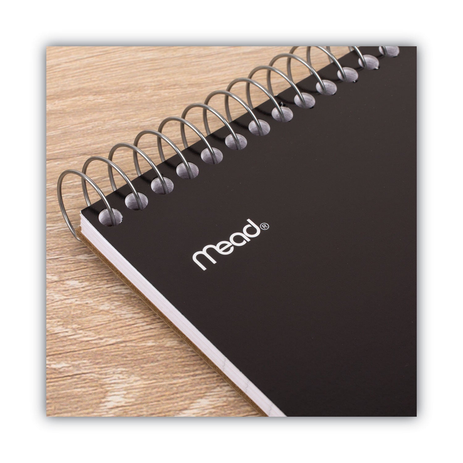 Stiff-Back Wire Bound Notepad, Medium/College Rule, Navy Cover, 70 White 8.5 x 11.5 Sheets - 