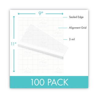 ezalign-thermal-laminating-pouches-3-mil-9-x-115-gloss-clear-100-pack_mea39029 - 3