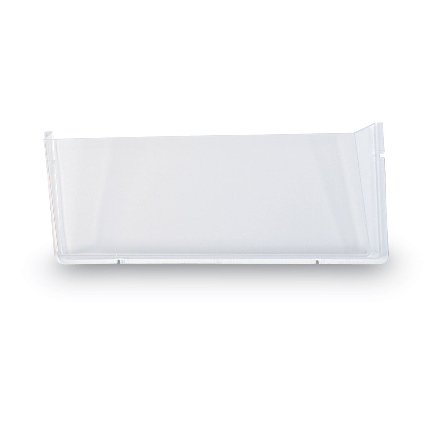 Unbreakable DocuPocket Wall File, Legal Size, 17.5" x 3" x 6.5", Clear - 