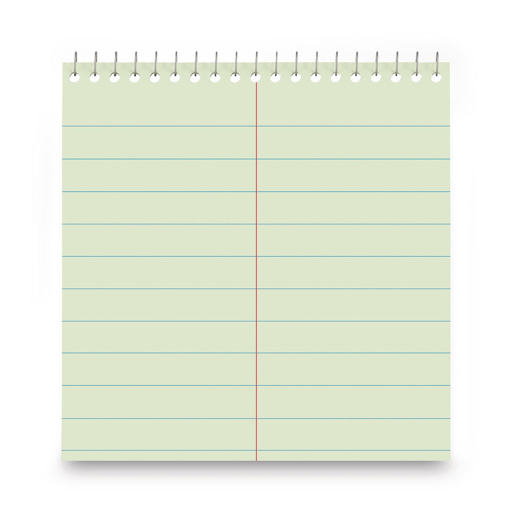 Steno Pads, Pitman Rule, Red Cover, 60 Green-Tint 6 x 9 Sheets