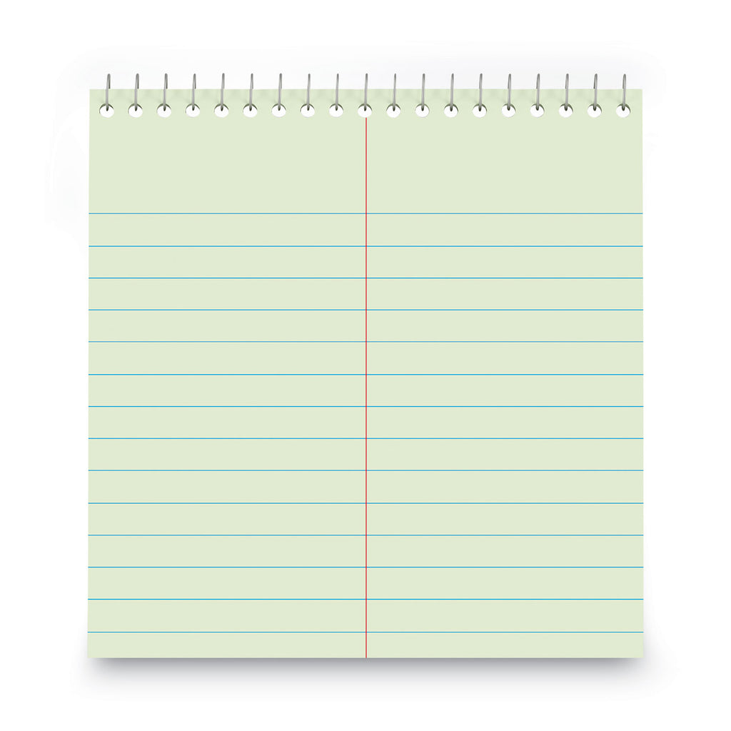 steno-pads-gregg-rule-red-cover-80-green-tint-6-x-9-sheets-6-pack_unv86920pk - 5