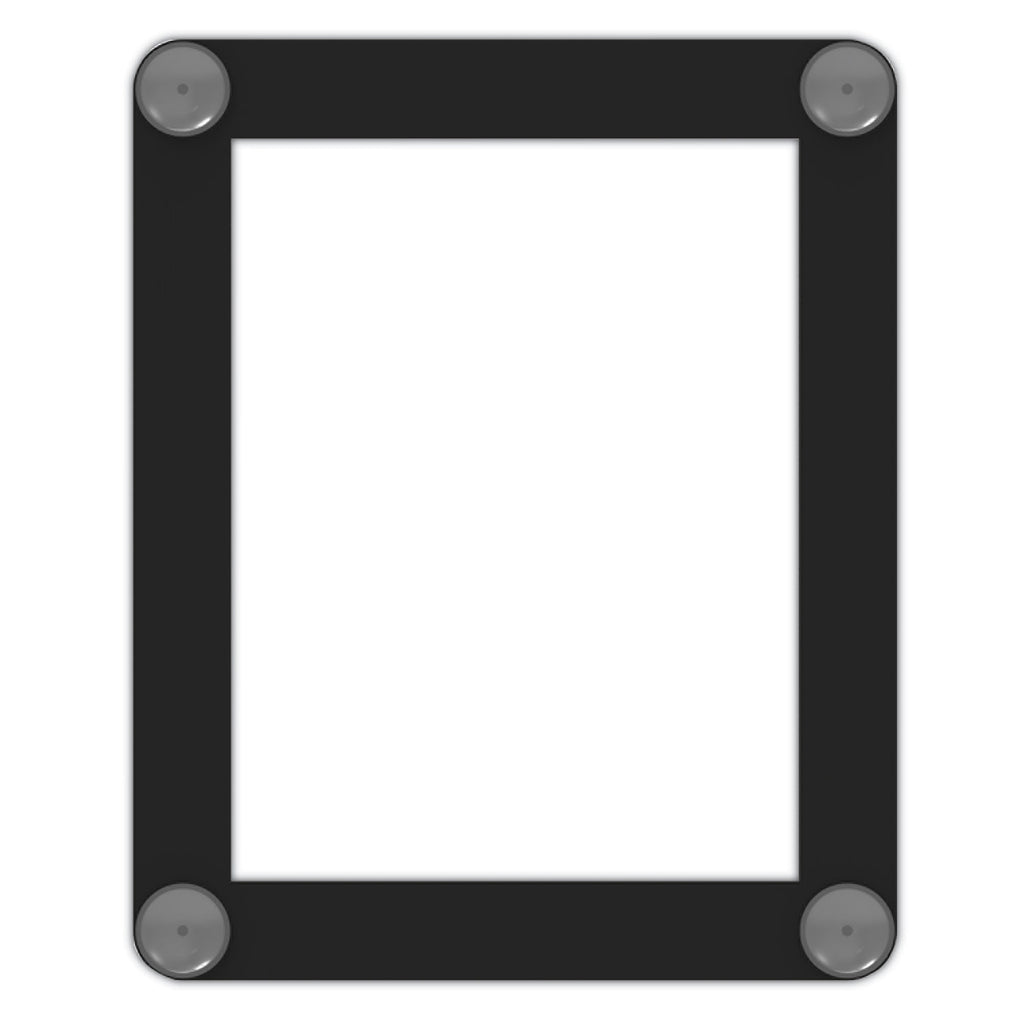 Superior Image Window Display, 8.5 x 11 Insert, Clear/Black