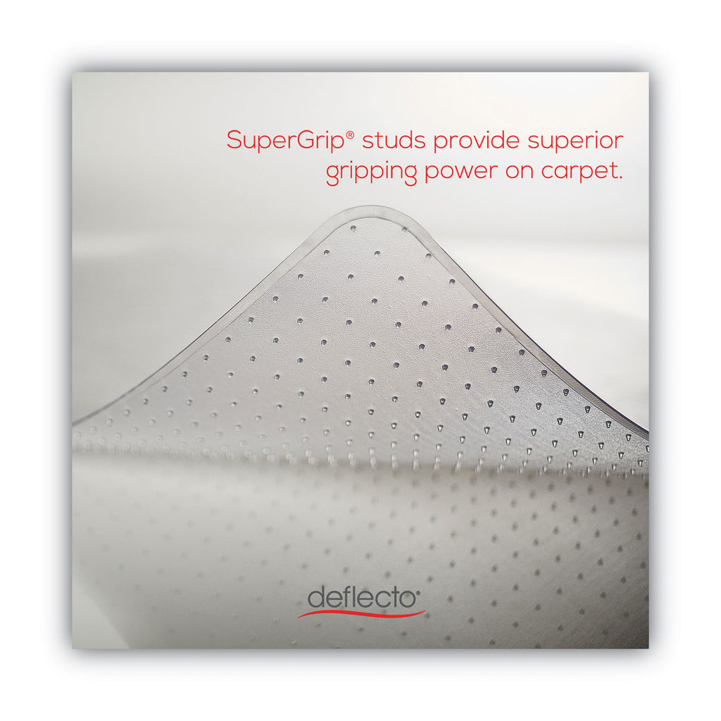 supermat-frequent-use-chair-mat-med-pile-carpet-roll-36-x-48-lipped-clear_defcm14113com - 2