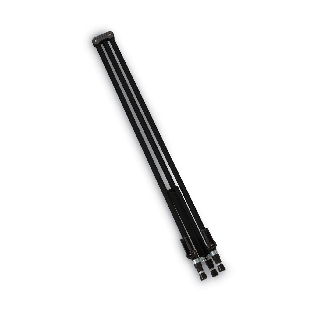 Lightweight Telescoping Tripod Easel, Adjusts 38" to 66" High, Aluminum, Black - 