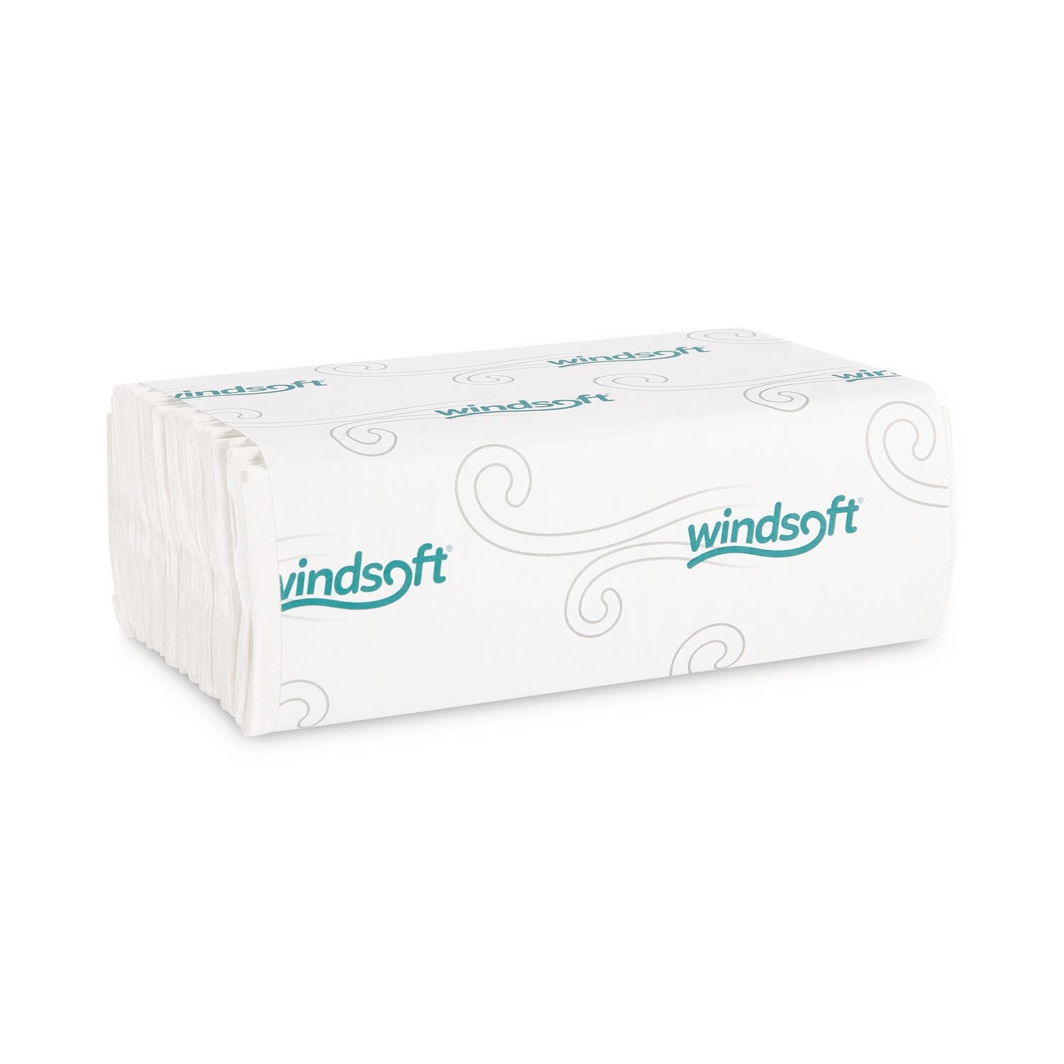 C-Fold Paper Towels, 1-Ply, 10.2 x 13.25, White, 200/Pack, 12 Packs/Carton
