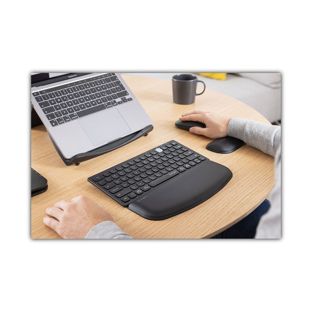 ErgoSoft Wrist Rest for Standard Mouse, 8.7 x 7.8, Black - 7