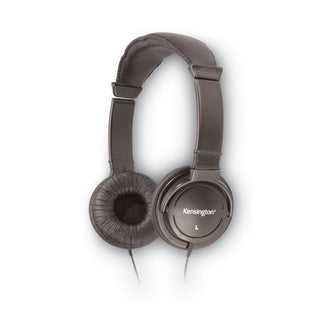 Hi-Fi Headphones, Plush Sealed Earpads, Black - 