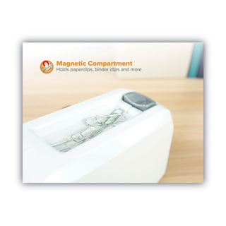 Impulse 30 Electric Stapler, 30-Sheet Capacity, White