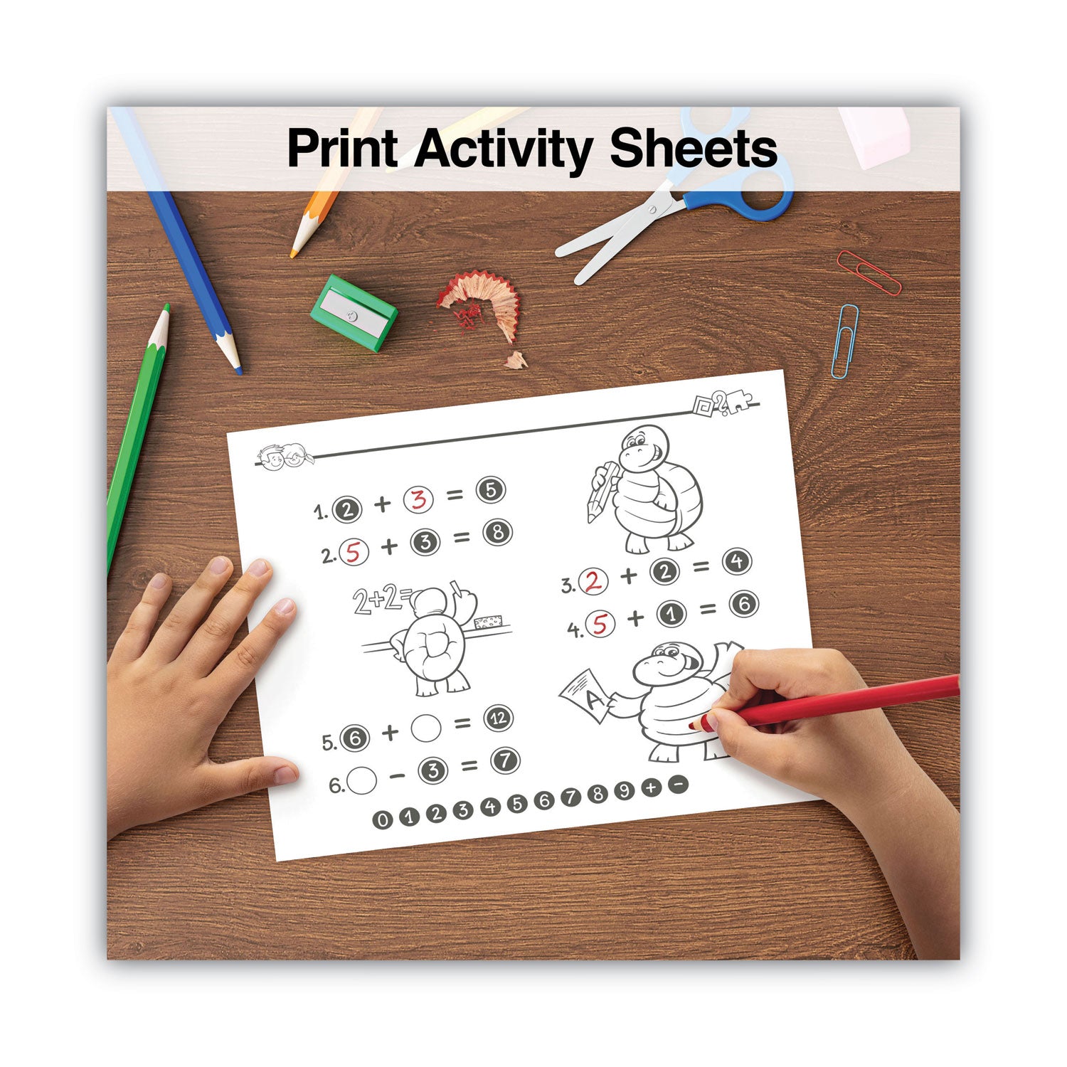 Printer Paper, 92 Bright, 20 lb Bond Weight, 8.5 x 11, 500 Sheets/Ream, 10 Reams/Carton