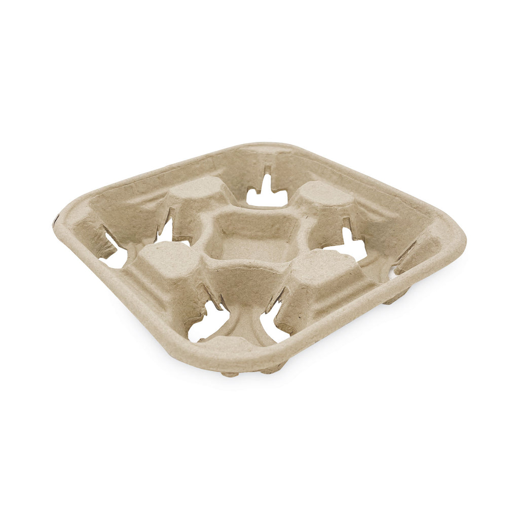 cup-carrier-tray-8-oz-to-32-oz-four-cups-kraft-300-carton_bwk4cupcarrier - 1