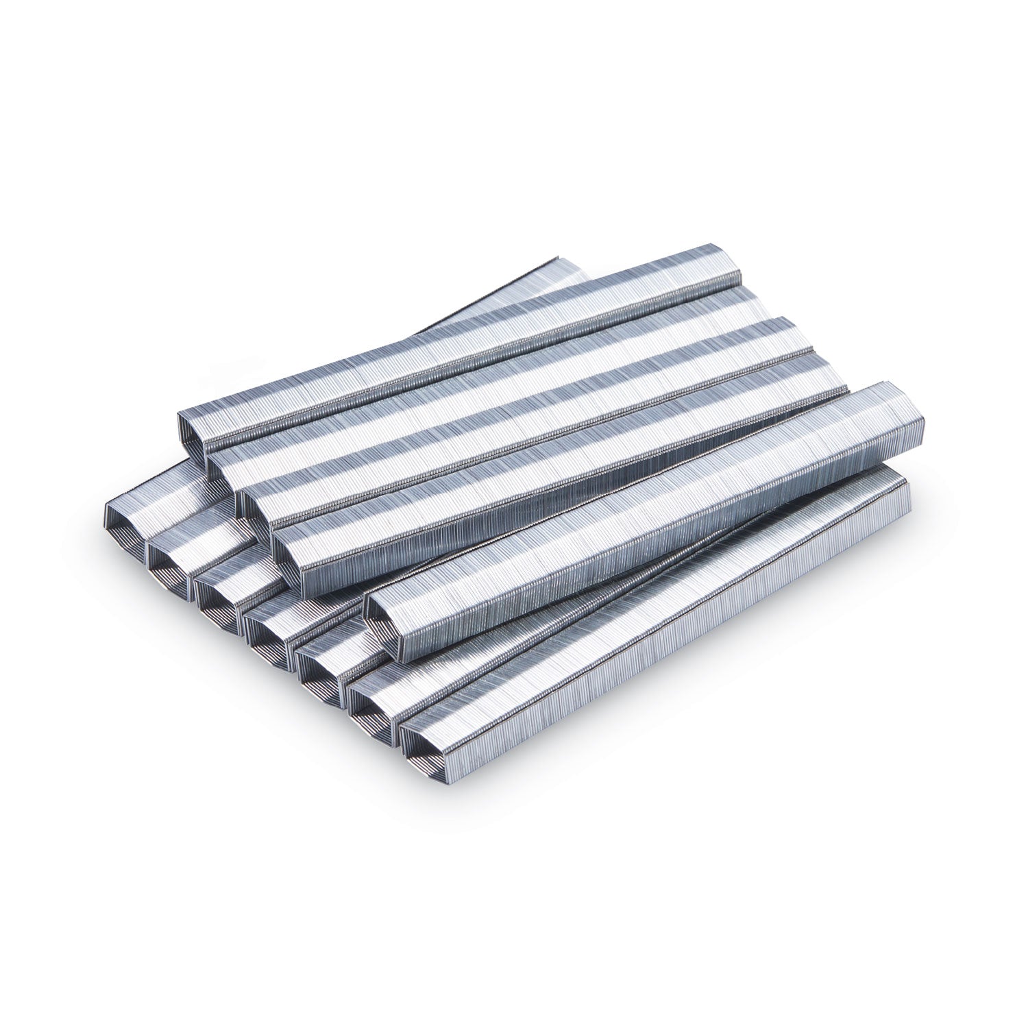 B8 PowerCrown Premium Staples, 0.38" Leg, 0.5" Crown, Steel, 5,000/Box