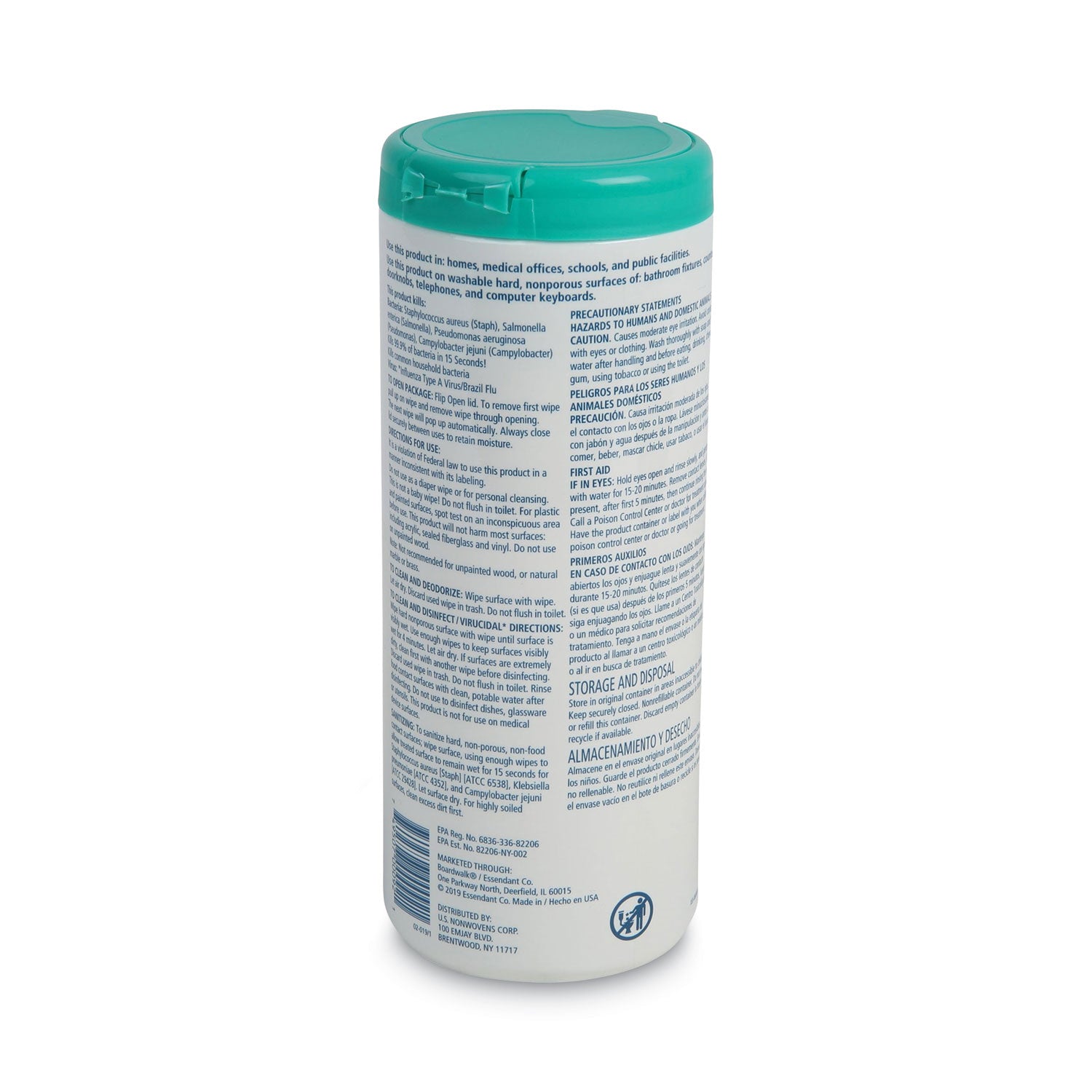 disinfecting-wipes-7-x-8-fresh-scent-35-canister-12-canisters-carton_bwk454w35 - 3