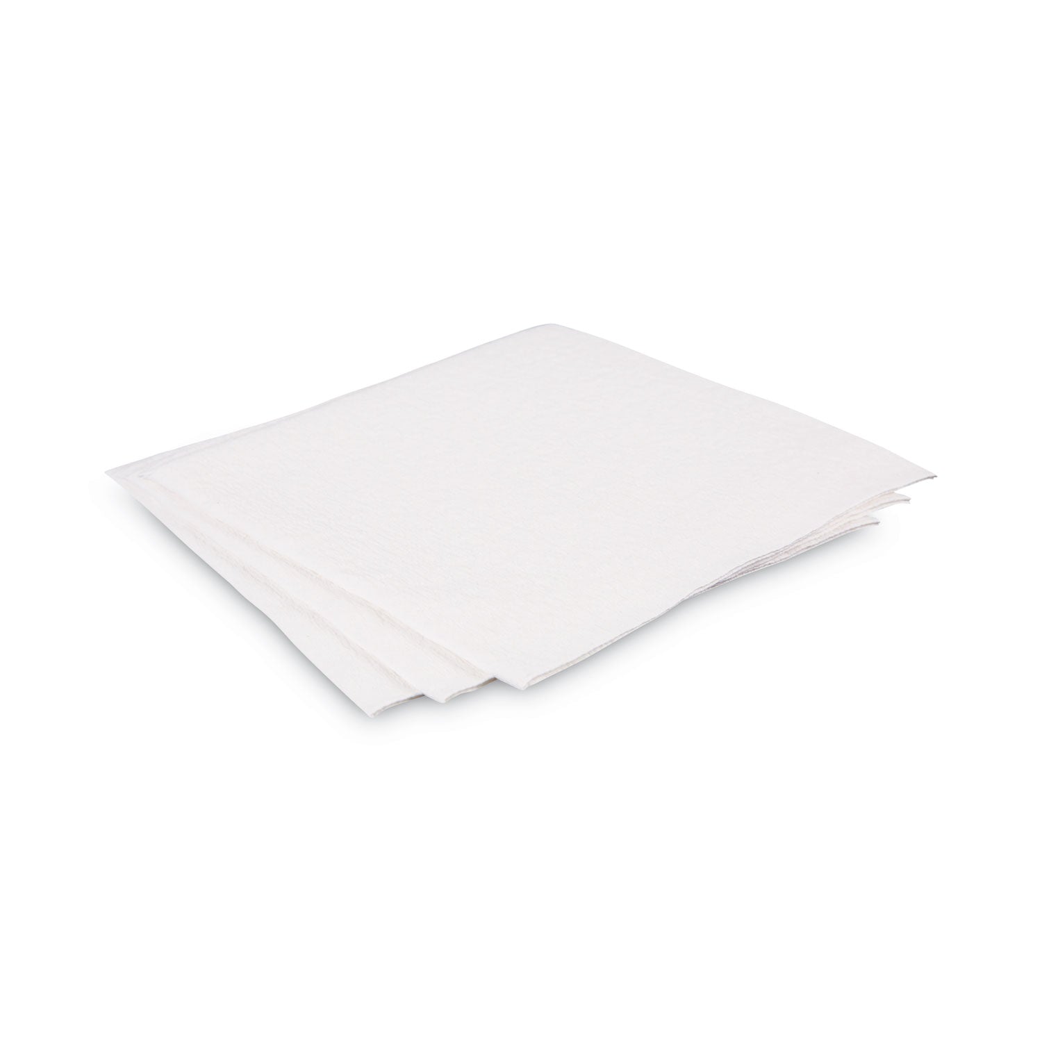 DRC Wipers, 12 x 13, White, 90 Bag, 12 Bags/Carton - 