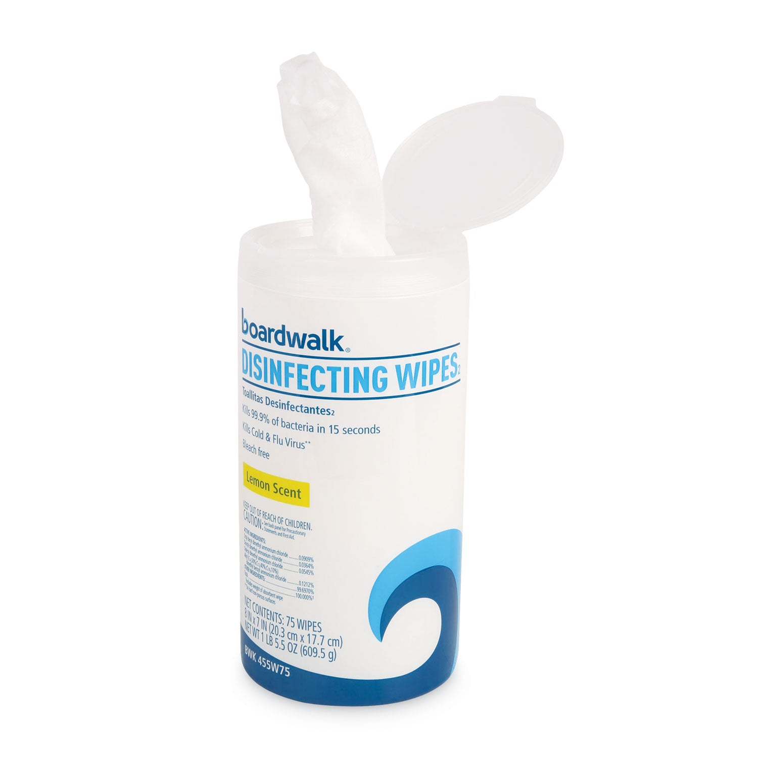 disinfecting-wipes-7-x-8-lemon-scent-75-canister-12-canisters-carton_bwk455w753ct - 4