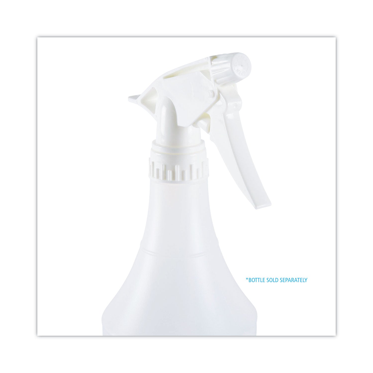 Trigger Sprayer 300ES, 9.5" Tube, Fits oz Bottles, White, 24/Carton