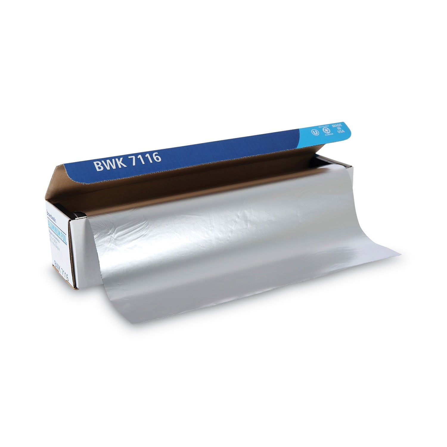 Standard Aluminum Foil Roll, 18" x 1,000 ft - 