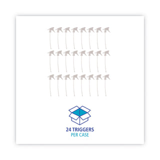 Trigger Sprayer 300ES, 9.5" Tube, Fits oz Bottles, White, 24/Carton