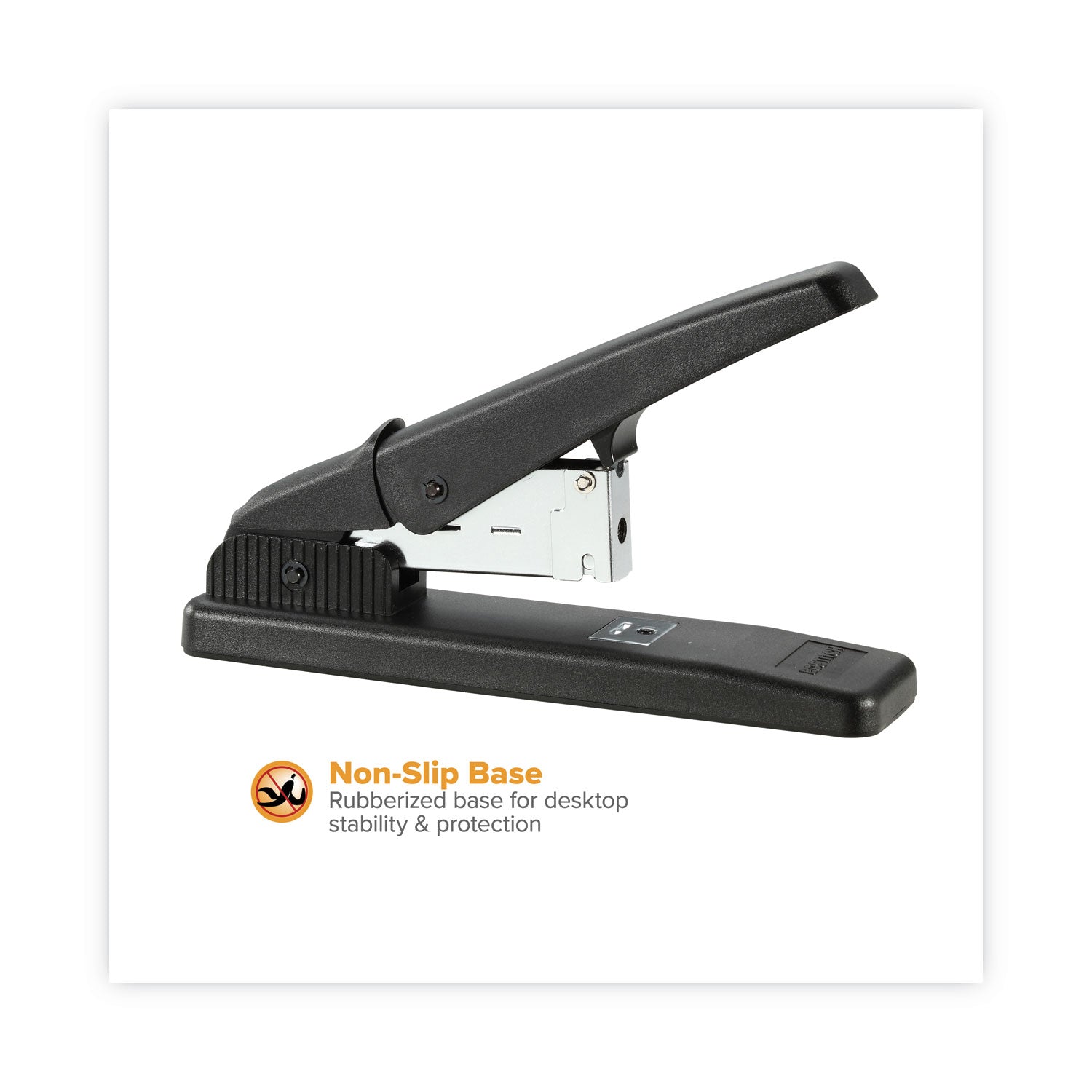 Stanley NoJam Desktop Heavy-Duty Stapler, 60-Sheet Capacity, Black