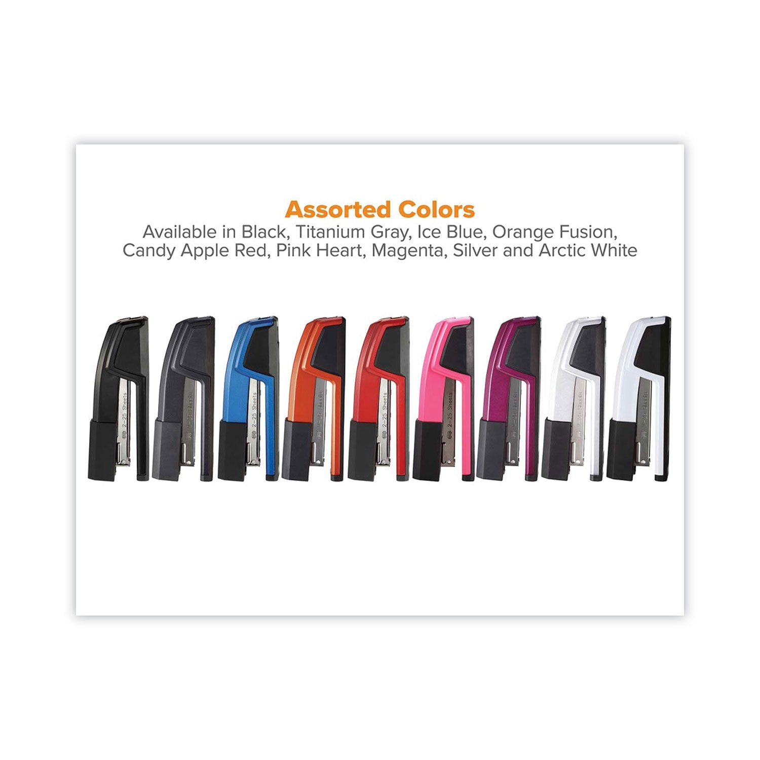Epic Stapler, 25-Sheet Capacity, Red