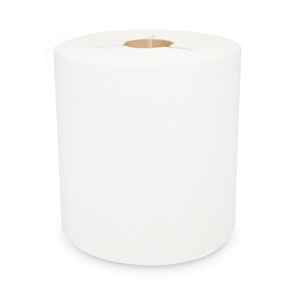 Morsoft Controlled Towels, Y-Notch, 1-Ply, 8" x 800 ft, White, 6 Rolls/Carton