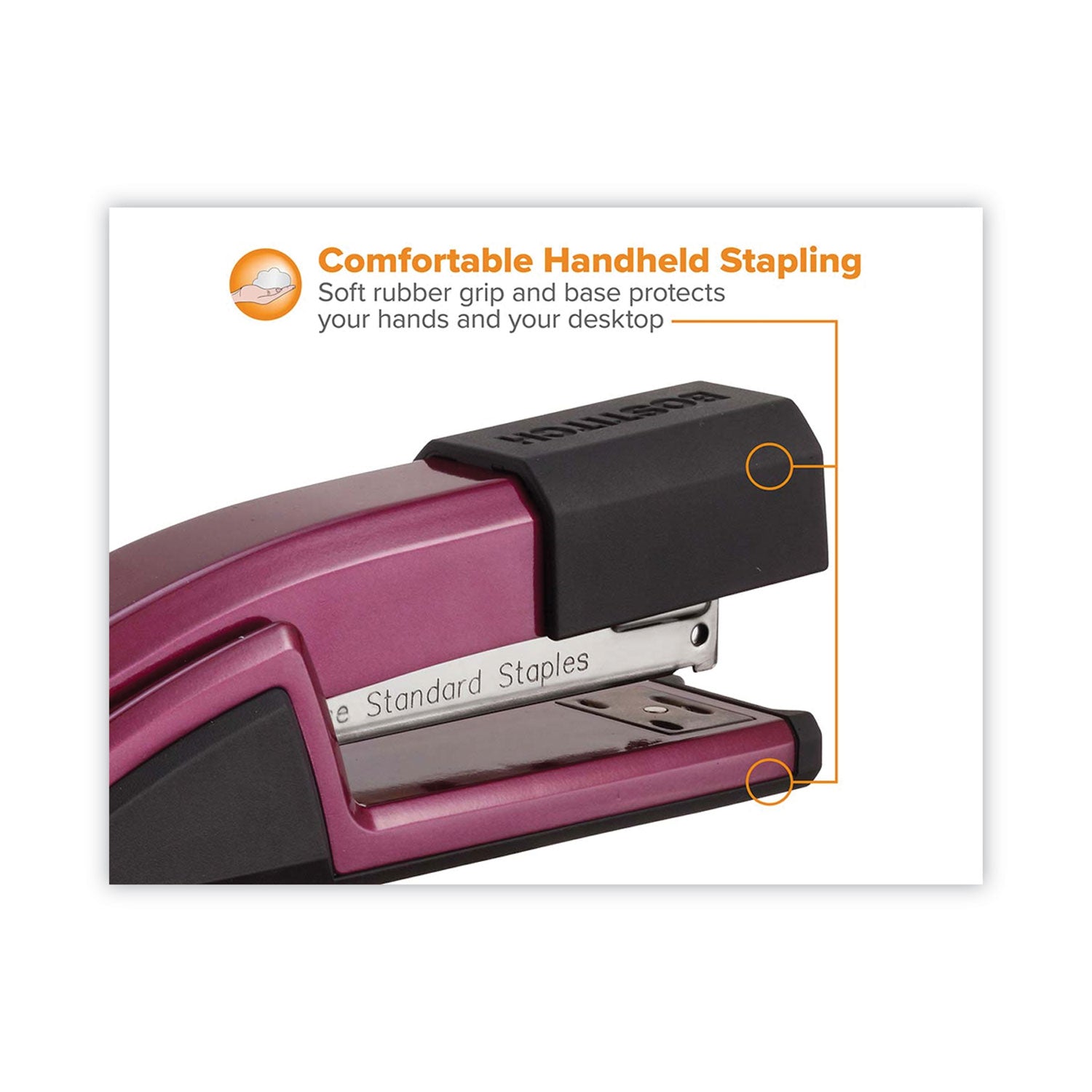 Epic Stapler, 25-Sheet Capacity, Magenta - 5