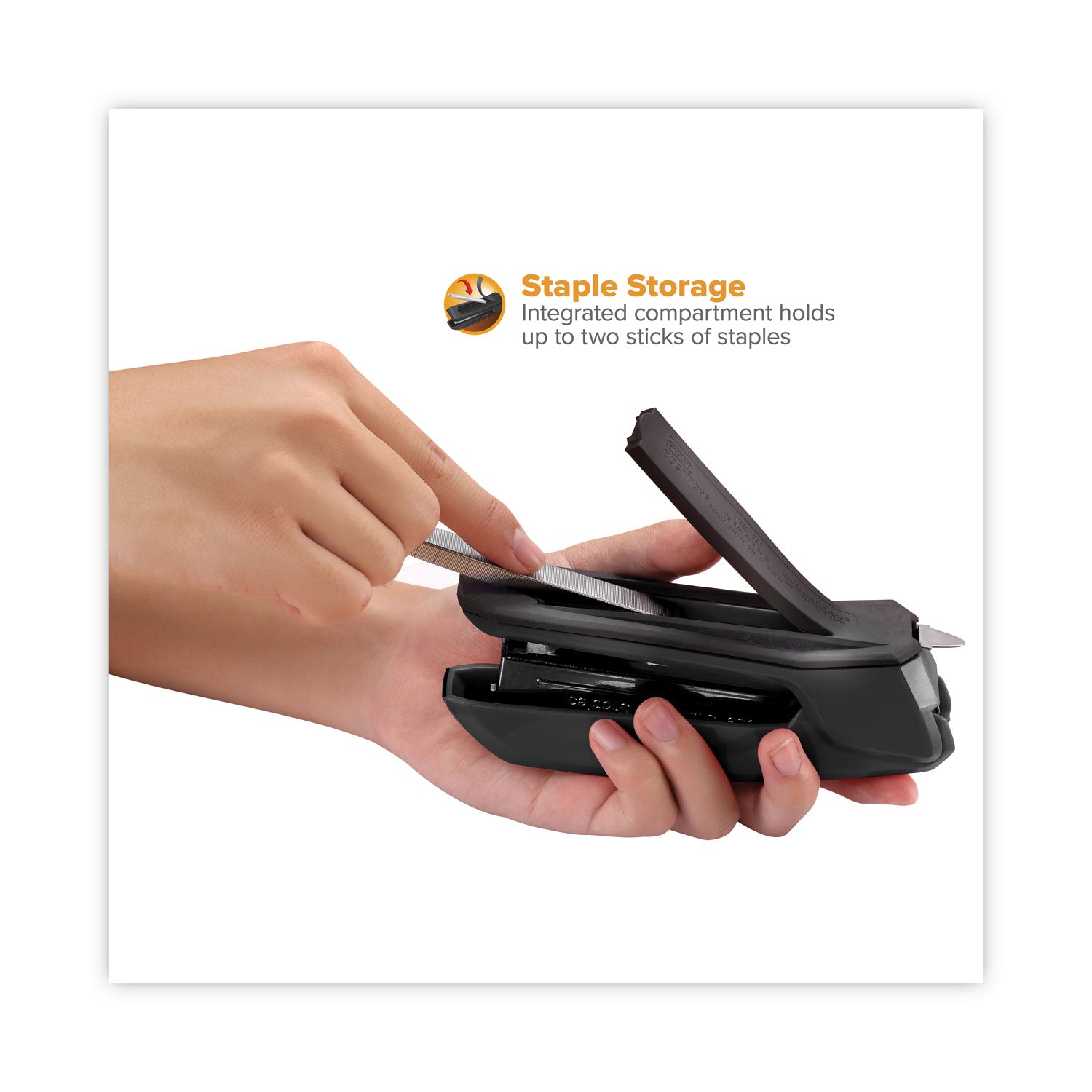 Ascend Stapler, 20-Sheet Capacity, Black - 