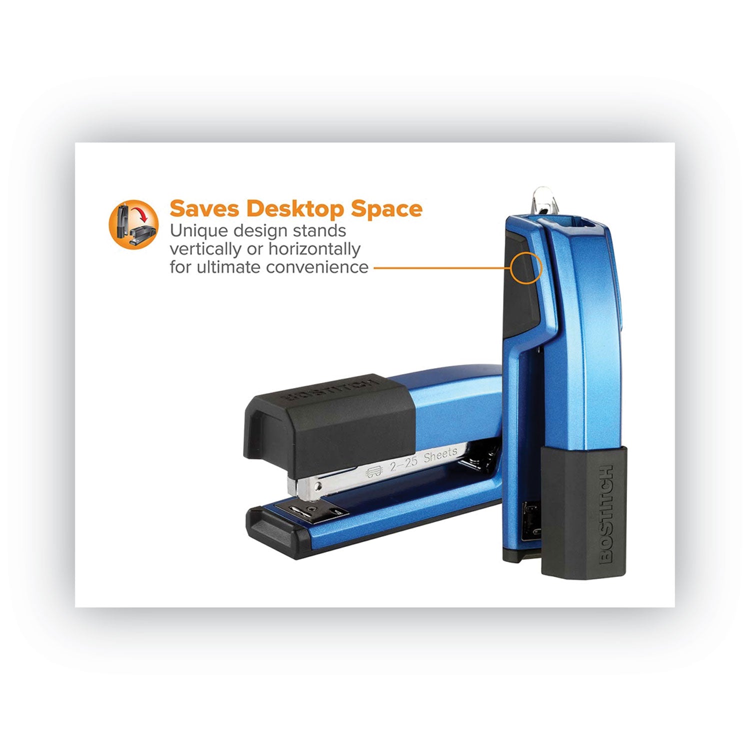 Epic Stapler, 25-Sheet Capacity, Blue - 