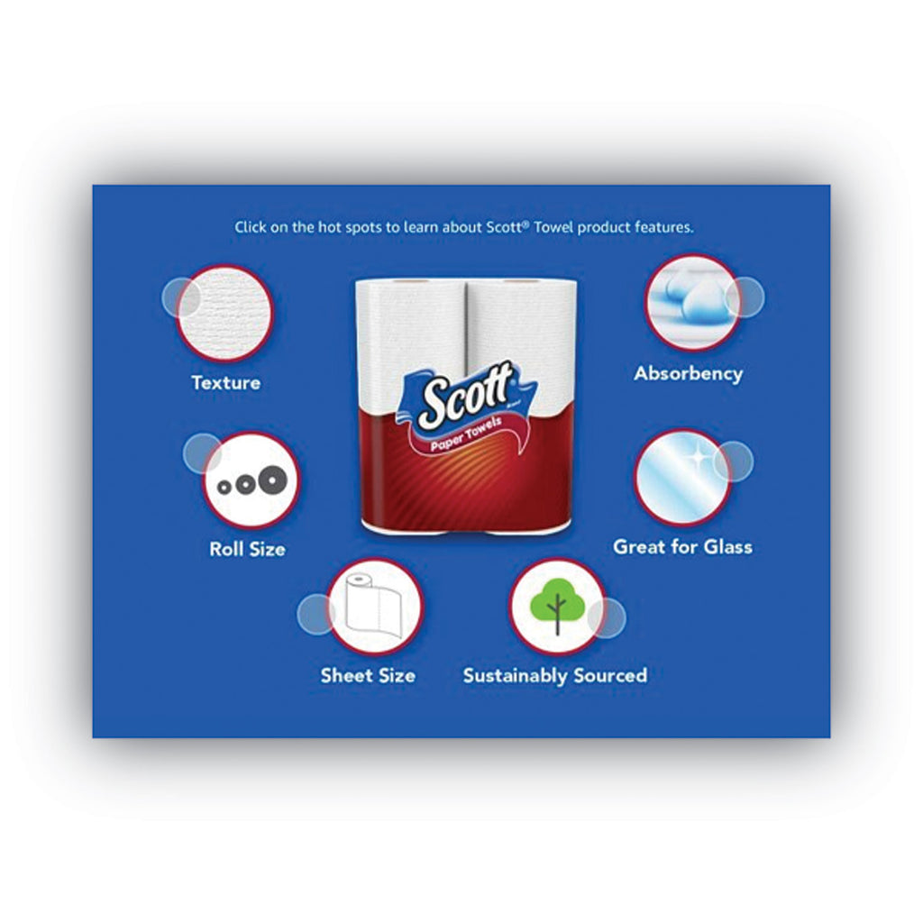 choose-a-sheet-mega-kitchen-roll-paper-towels-1-ply-731-x-11-white-100-roll-15-rolls-carton_kcc55417 - 6