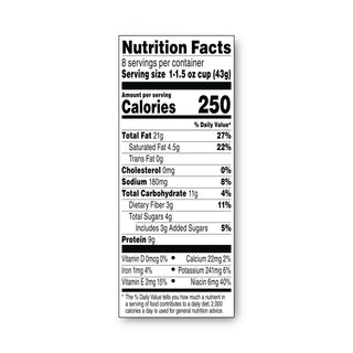 Spreads, Creamy Peanut Butter, 1.5 oz Cup, 8/Box