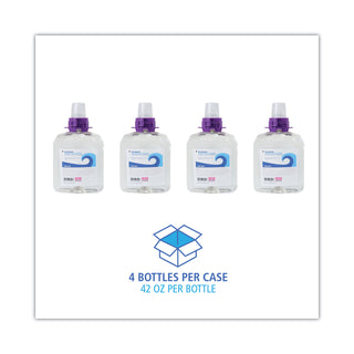 Green Certified Foam Soap, Fragrance Free, 1,250 mL Refill, 4/Carton