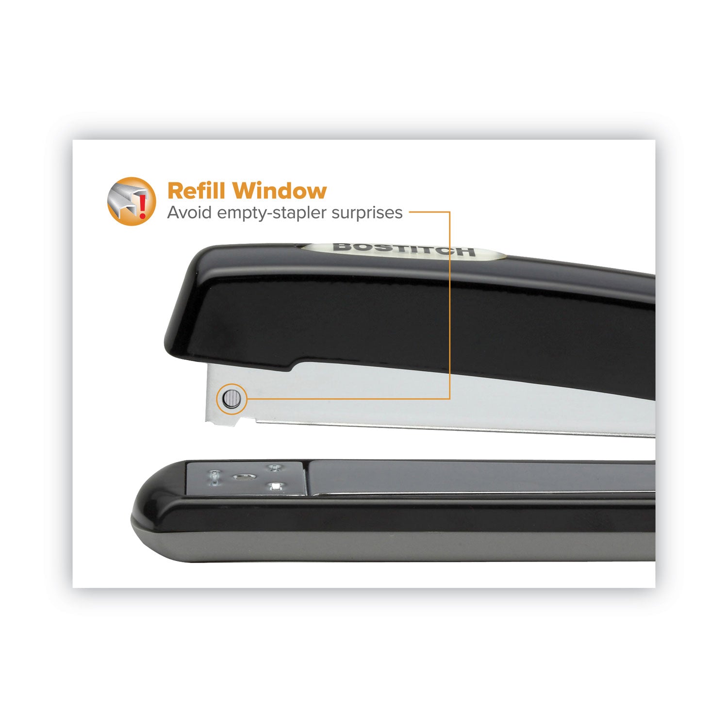 Professional Antimicrobial Executive Stapler, 20-Sheet Capacity, Black