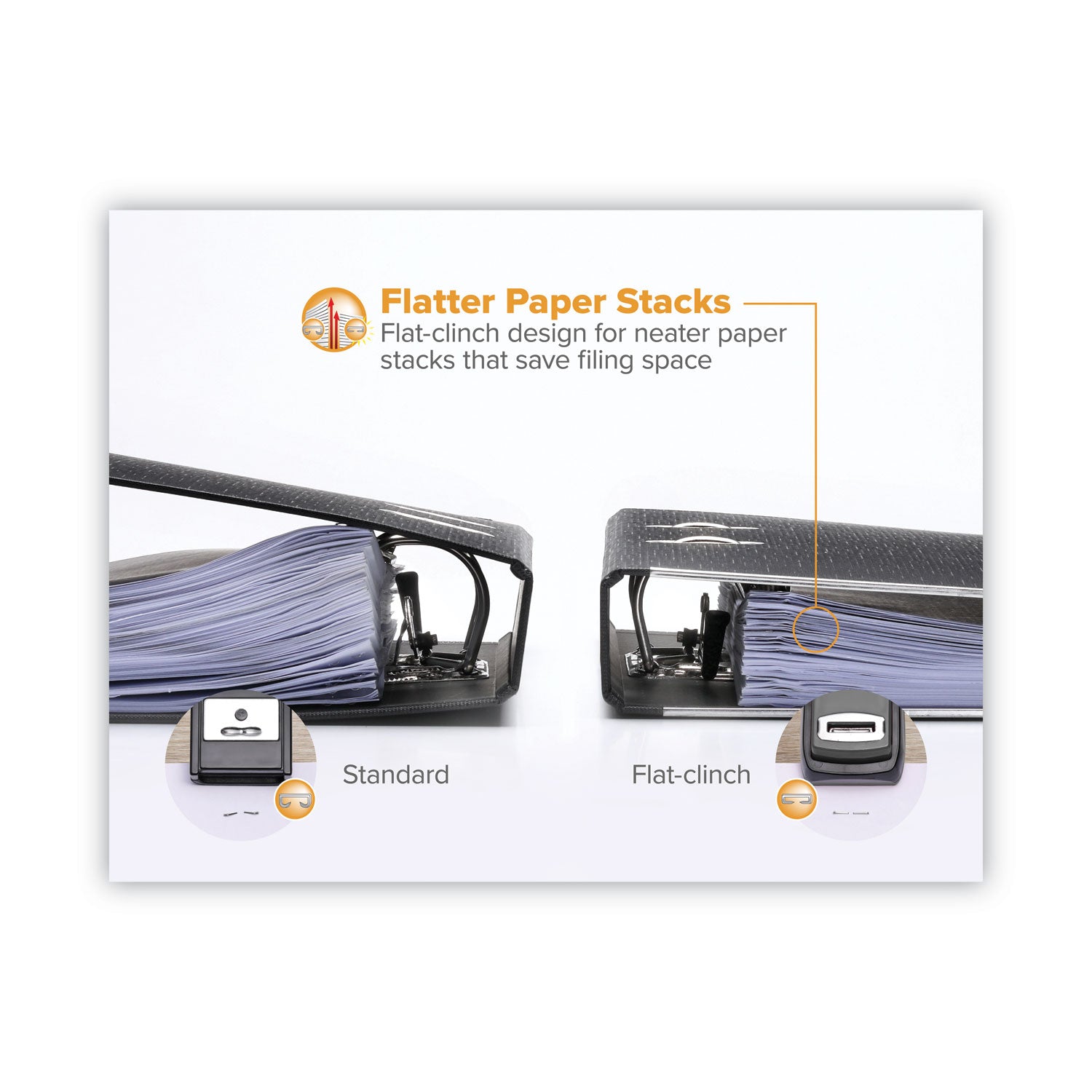 EZ Squeeze 40 Stapler, 40-Sheet Capacity, Black