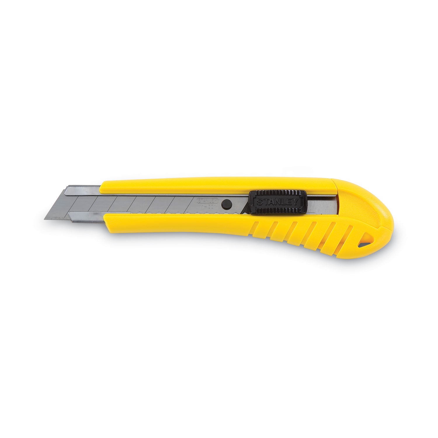 Standard Snap-Off Knife, 18 mm Blade, 6.75" Plastic Handle, Yellow - 