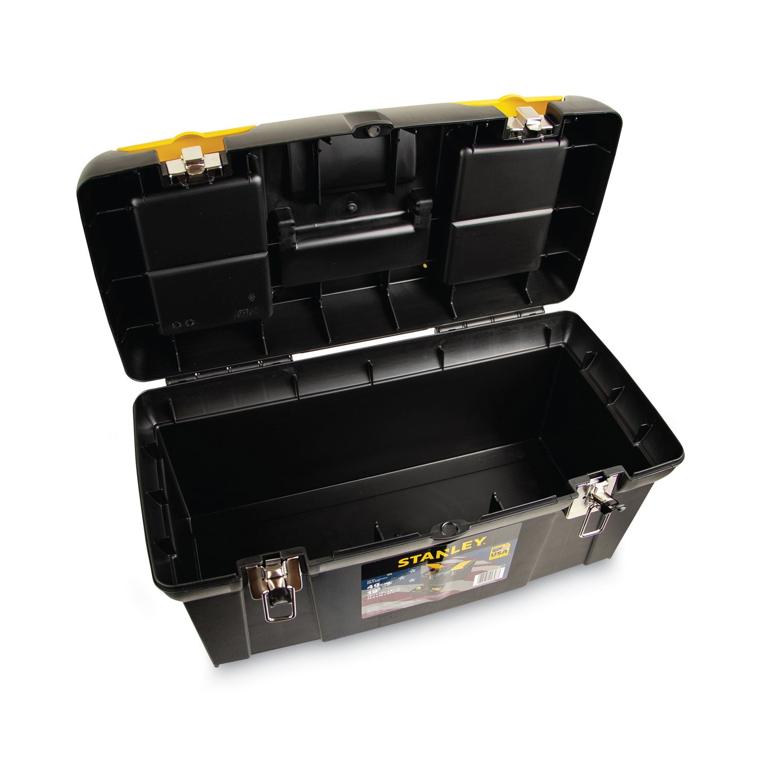 Series 2000 Toolbox w/Tray, Two Lid Compartments - 