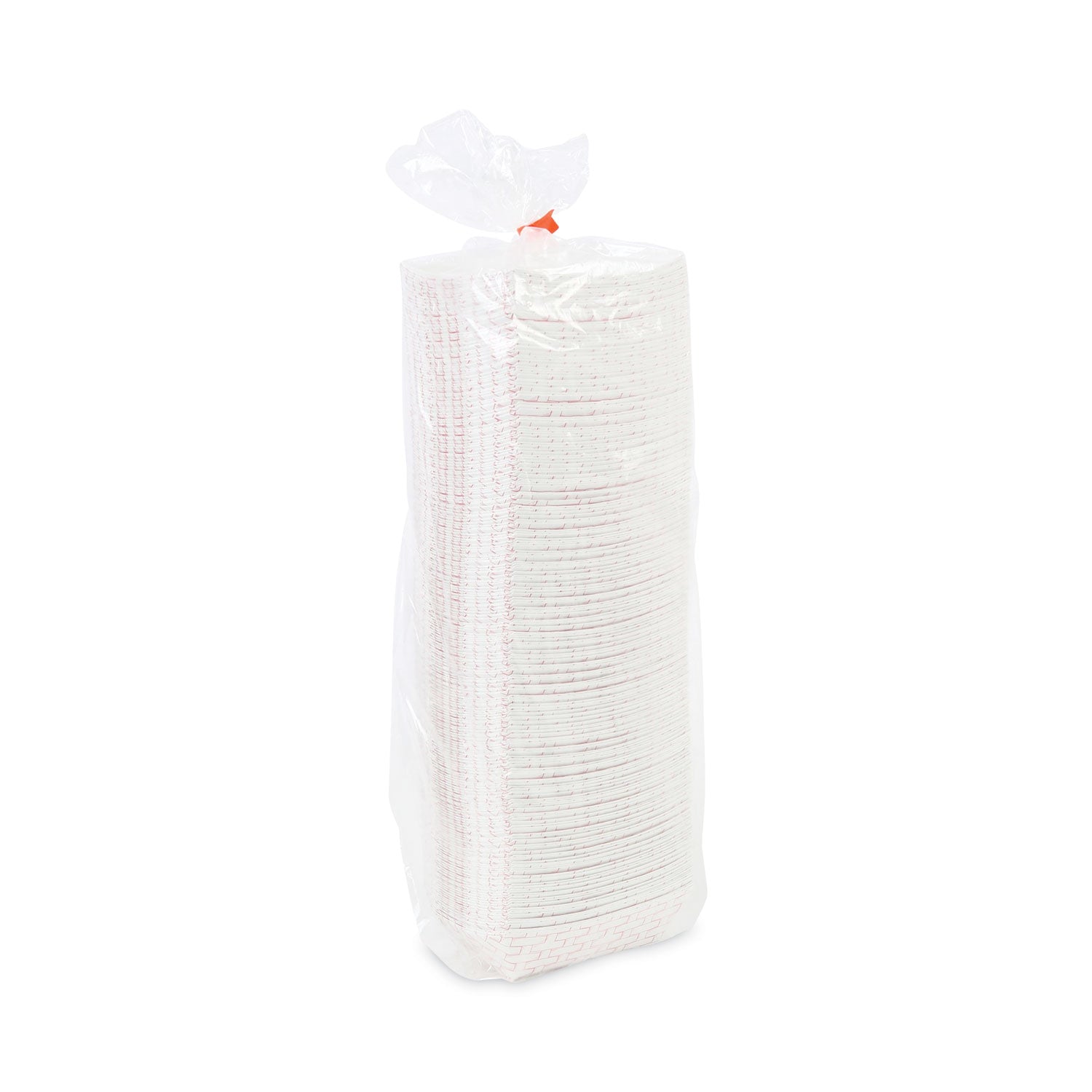 Paper Food Baskets, 0.5 lb Capacity, Red/White, 1,000/Carton - 