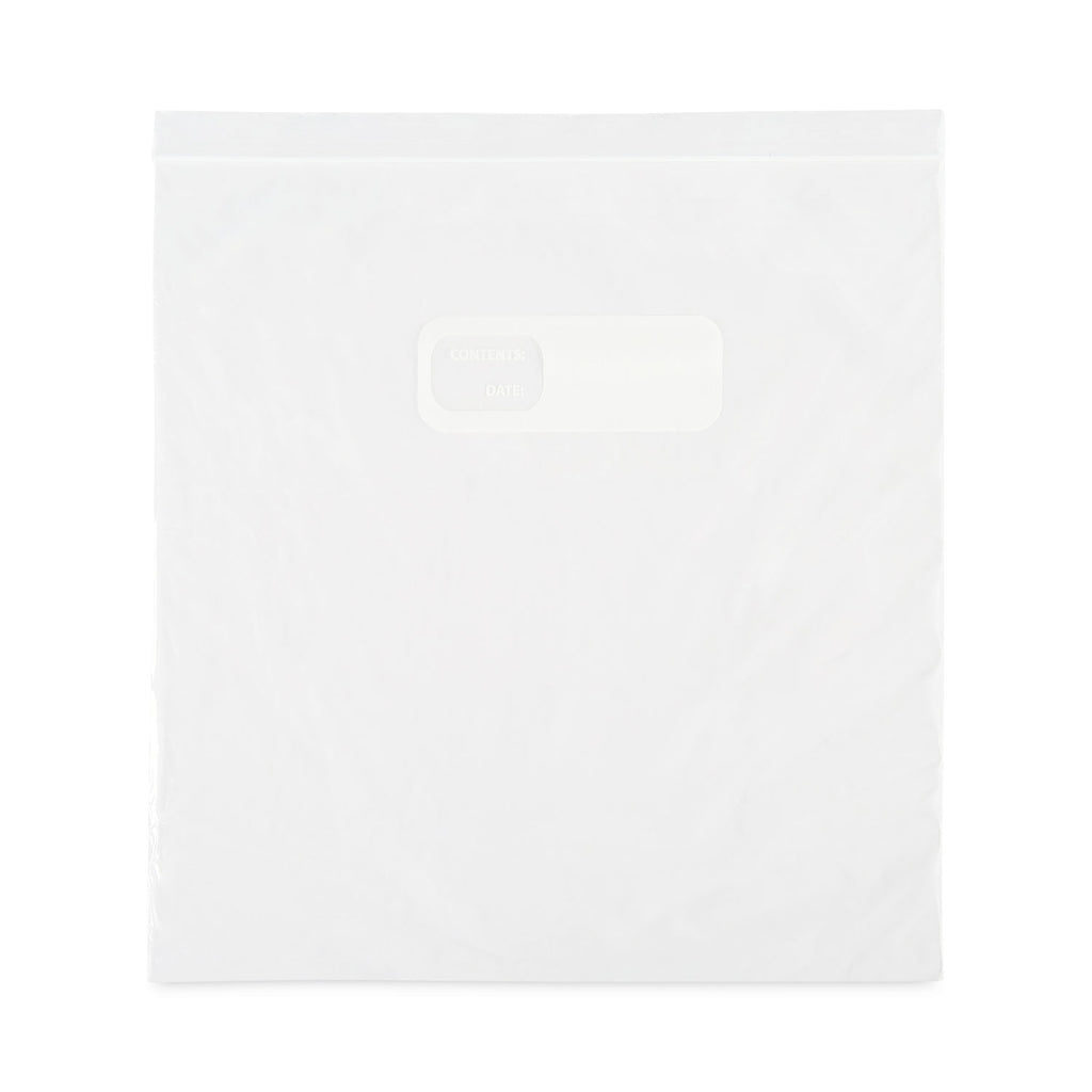 Reclosable Food Storage Bags, 1 gal, 1.75 mil, 10.5" x 11", Clear, 250/Box