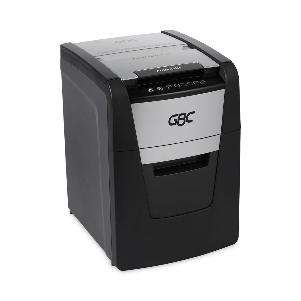 AutoFeed+ 100X Super Cross-Cut Home Office Shredder, 100 Auto/8 Manual Sheet Capacity