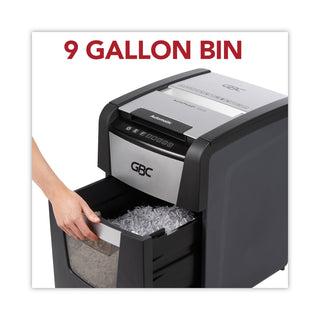 AutoFeed+ 100X Super Cross-Cut Home Office Shredder, 100 Auto/8 Manual Sheet Capacity