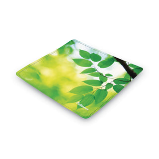 Recycled Mouse Pad, 9 x 8, Leaves Design - 