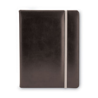 Padfolio, 8 1/2 x 11, Vinyl, Black - 
