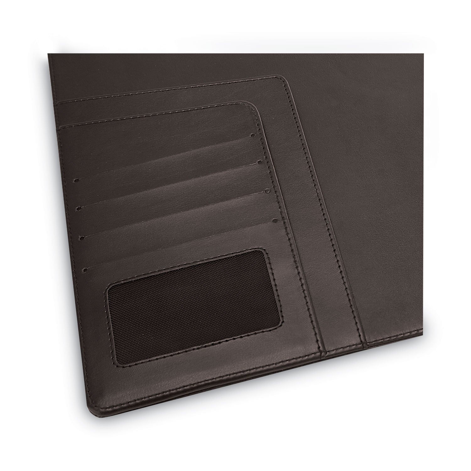 Padfolio, 8 1/2 x 11, Vinyl, Black - 