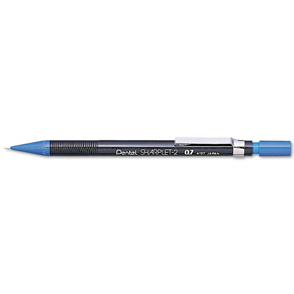 Sharplet-2 Mechanical Pencil, 0.7 mm, HB (#2), Black Lead, Dark Blue Barrel - 