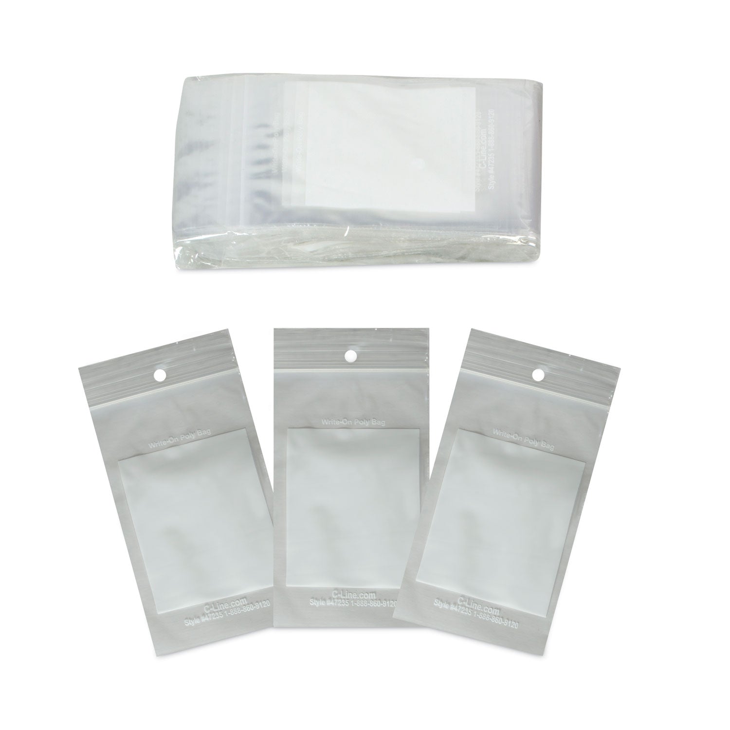 write-on-poly-bags-2-mil-3-x-5-clear-1000-carton_cli47235 - 2