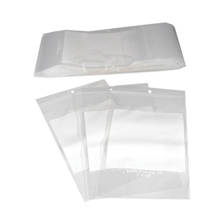 Write-On Poly Bags, 2 mil, 5" x 8", Clear, 1,000/Carton