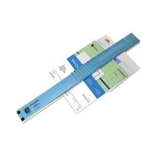 Plastic Indexed Sorter, 31 Dividers, Alpha/Numeric/Month/Date/Day Index, Letter Size, Blue Frame - 