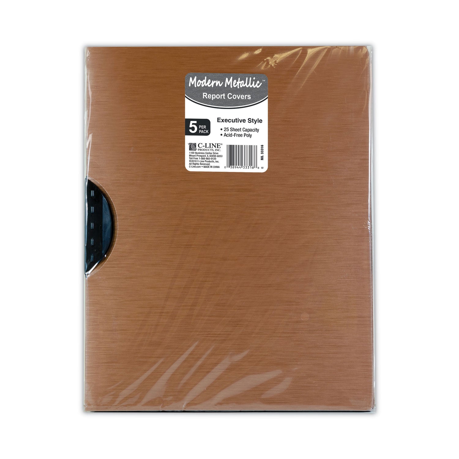 modern-metallic-executive-style-report-cover-swing-clip-85-x-11-bronze-bronze-5-pack_cli33316 - 6