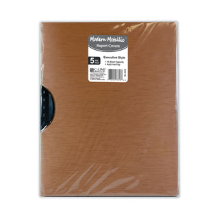 modern-metallic-executive-style-report-cover-swing-clip-85-x-11-bronze-bronze-5-pack_cli33316 - 6