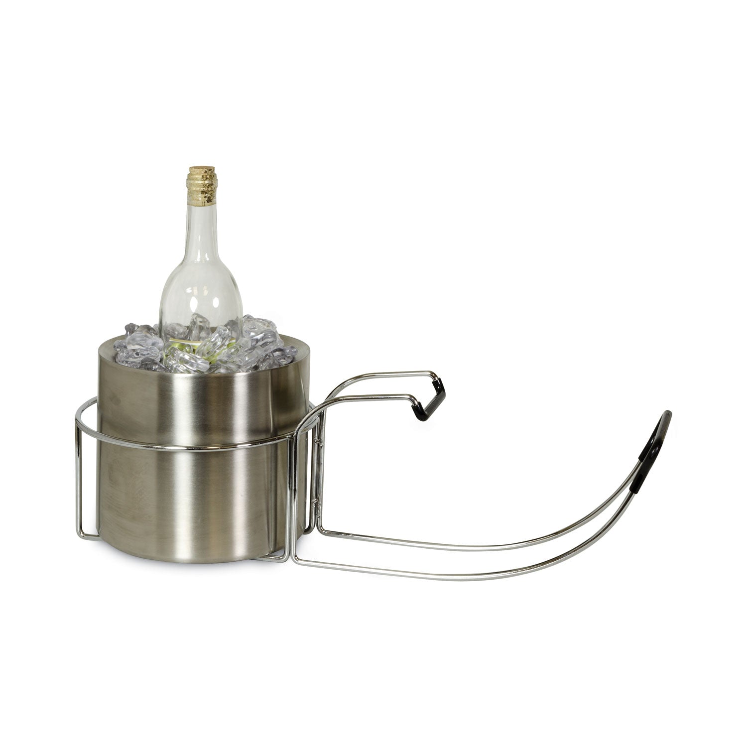 wine-by-your-side-steel-frame-red-wine-adapter-ice-bucket-16106-cu-in-stainless-steel_cli20014 - 3